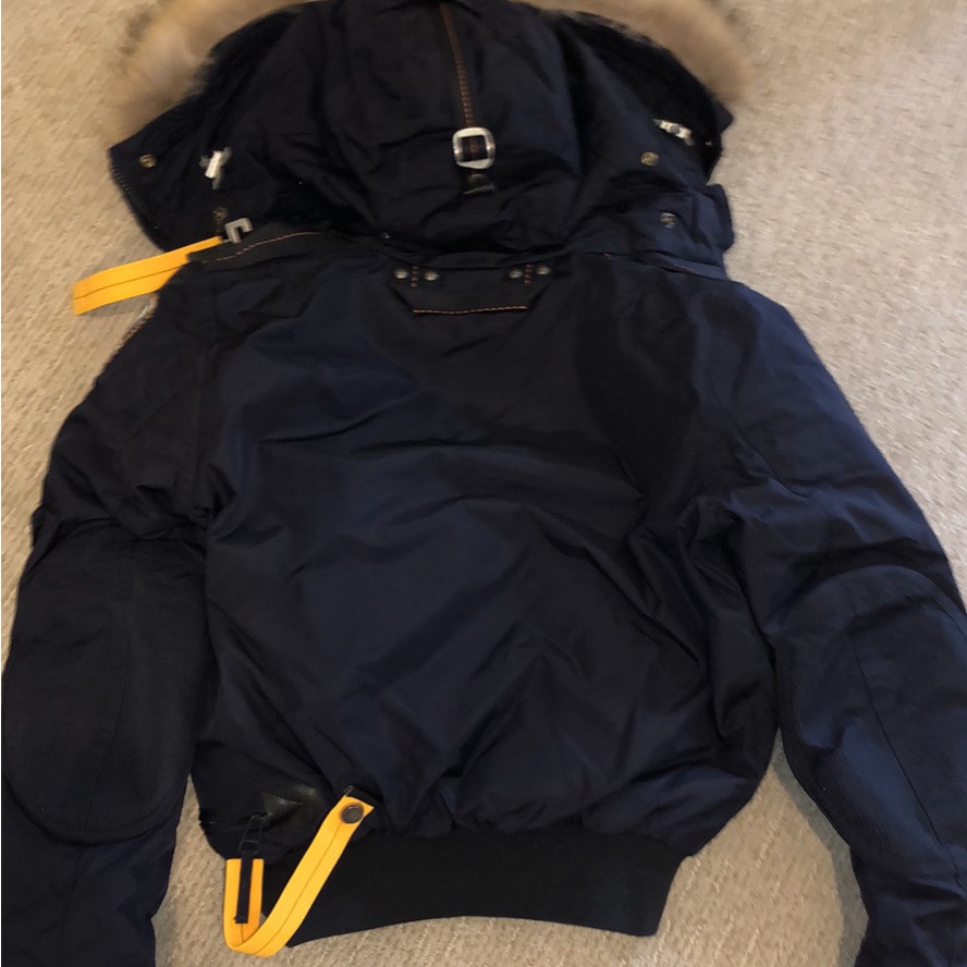 Parajumpers Navy Blue Bomber Jacket Size Small